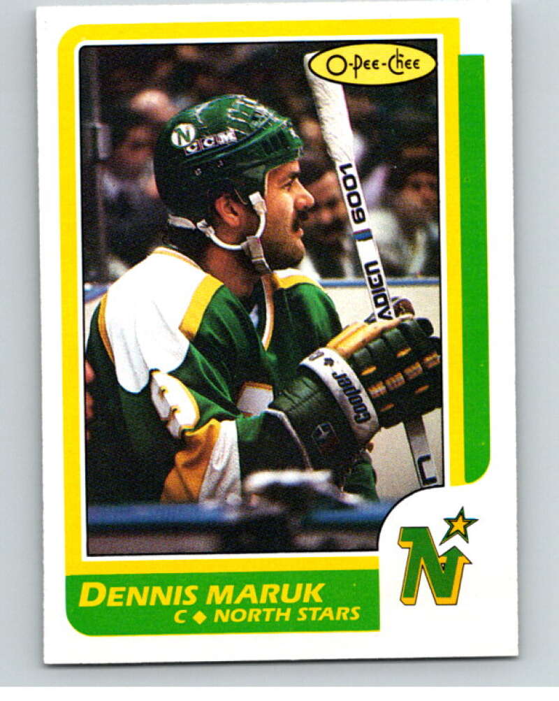 1986-87 O-Pee-Chee #60 Dennis Maruk Minnesota North Stars V63306 Image 1
