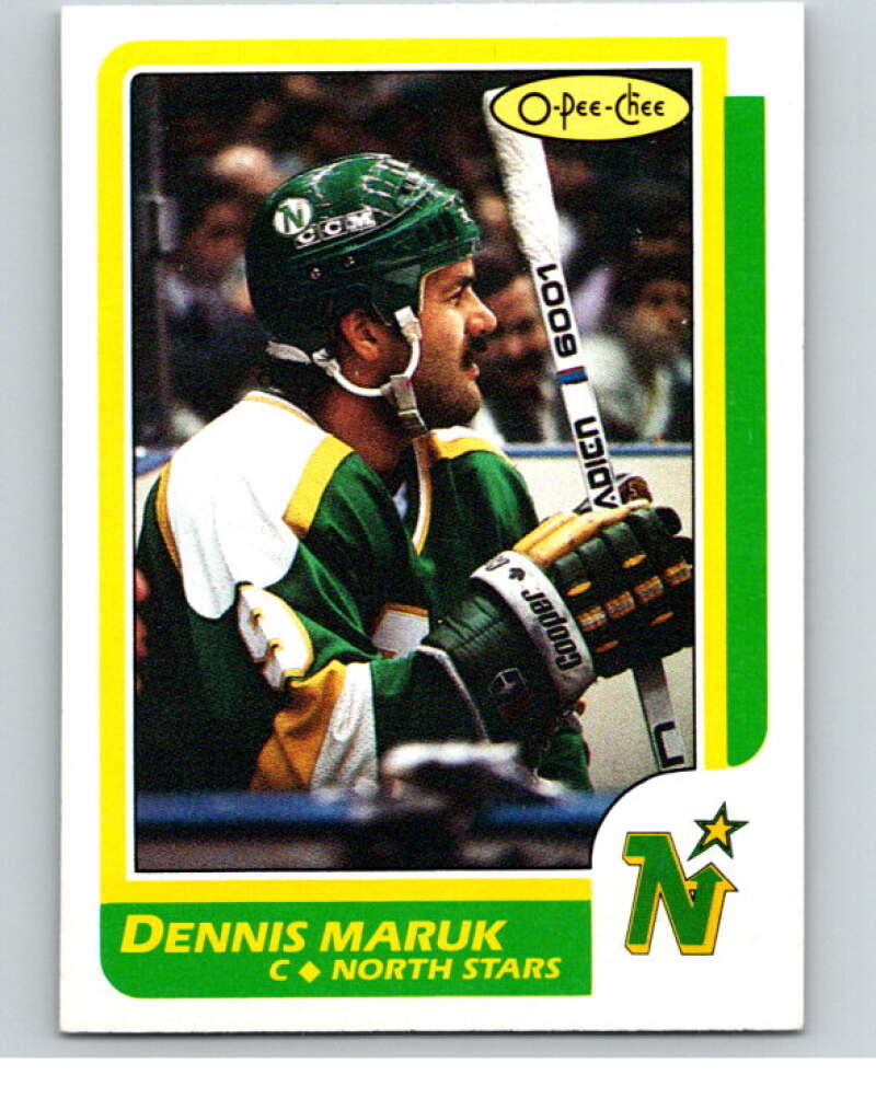 1986-87 O-Pee-Chee #60 Dennis Maruk Minnesota North Stars V63308 Image 1
