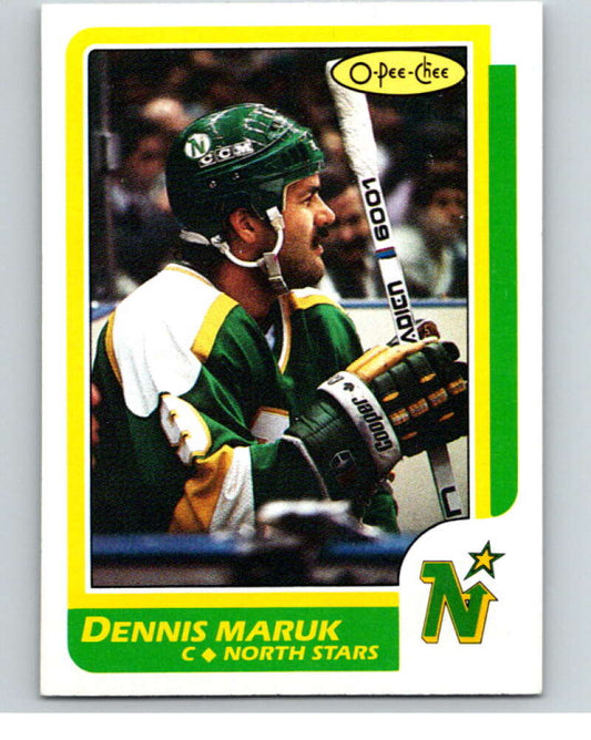 1986-87 O-Pee-Chee #60 Dennis Maruk  Minnesota North Stars  V63308 Image 1