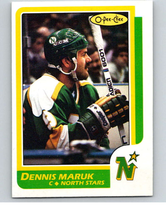 1986-87 O-Pee-Chee #60 Dennis Maruk  Minnesota North Stars  V63309 Image 1