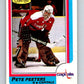 1986-87 O-Pee-Chee #77 Pete Peeters  Washington Capitals  V63349 Image 1