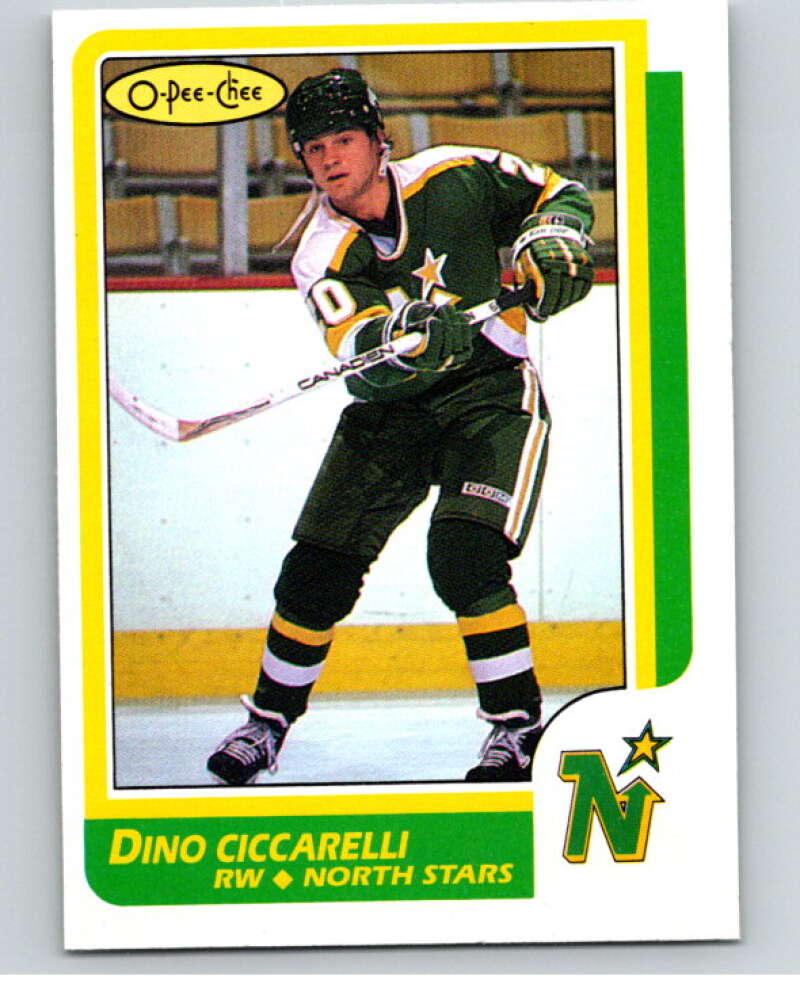 1986-87 O-Pee-Chee #138 Dino Ciccarelli Minnesota North Stars V63498 Image 1
