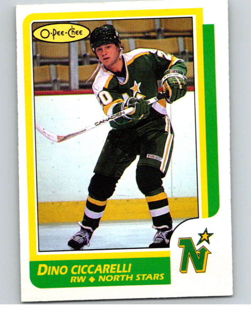 1986-87 O-Pee-Chee #138 Dino Ciccarelli Minnesota North Stars V63499 Image 1