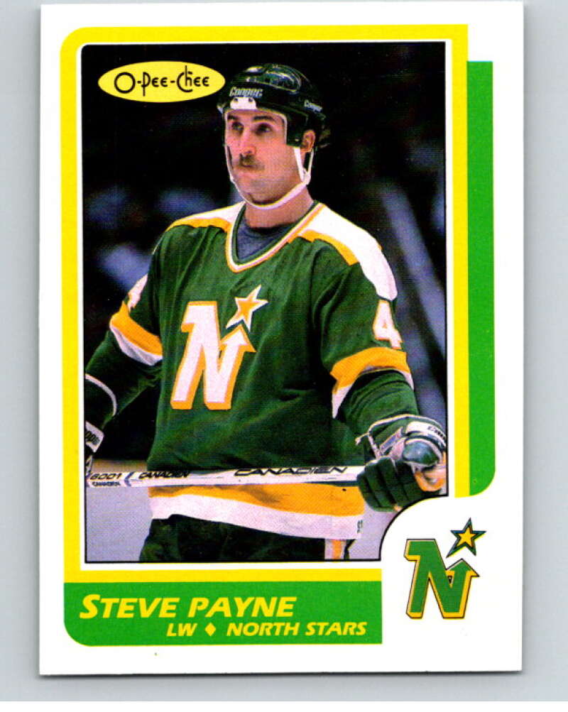 1986-87 O-Pee-Chee #219 Steve Payne Minnesota North Stars V63645 Image 1