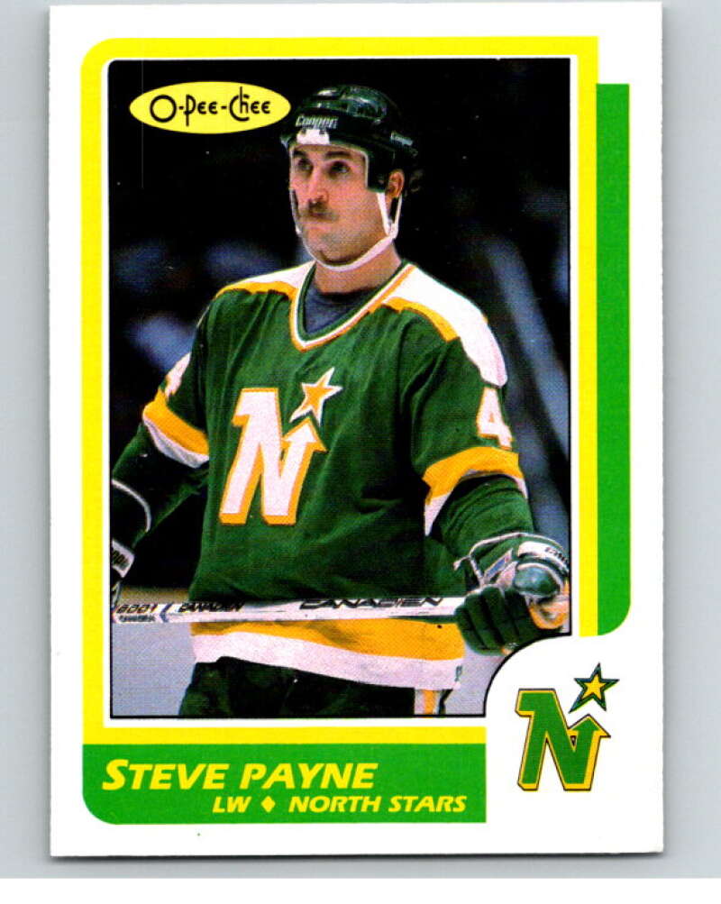 1986-87 O-Pee-Chee #219 Steve Payne Minnesota North Stars V63647 Image 1