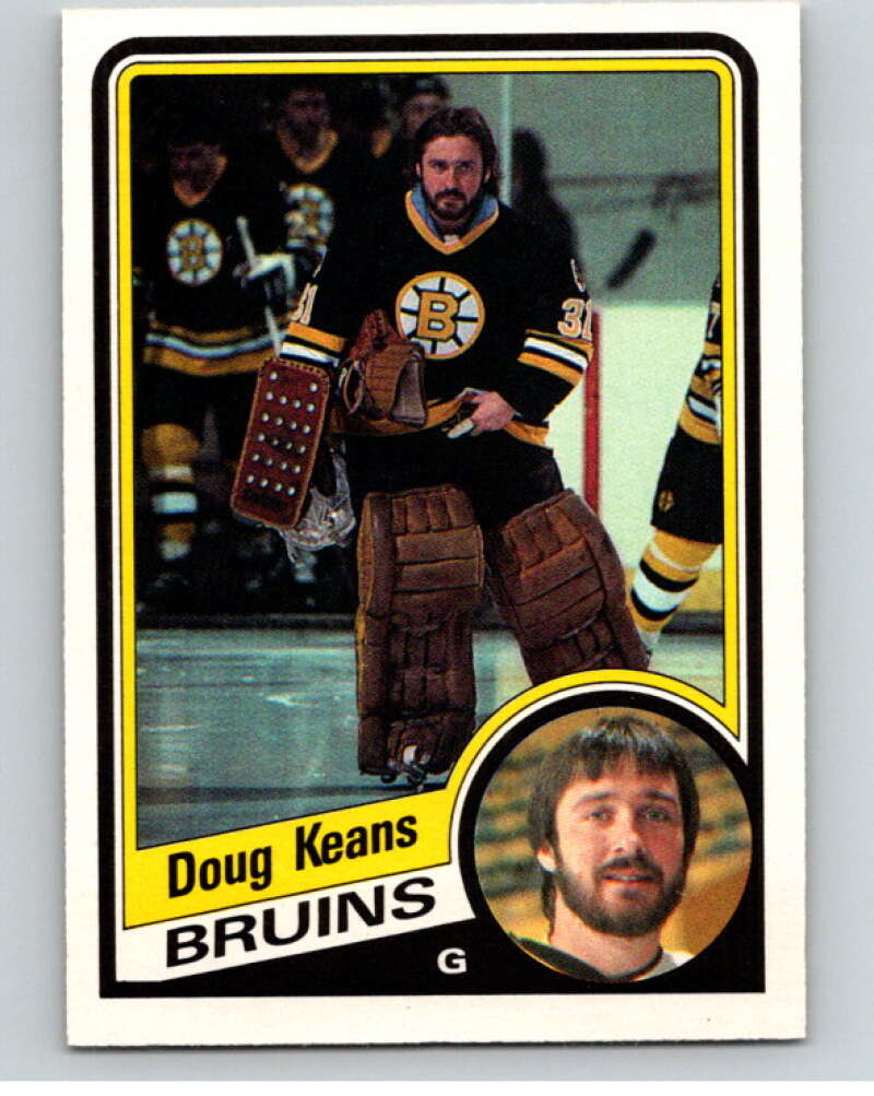 1984-85 O-Pee-Chee #5 Doug Keans RC Rookie Boston Bruins V63744 Image 1