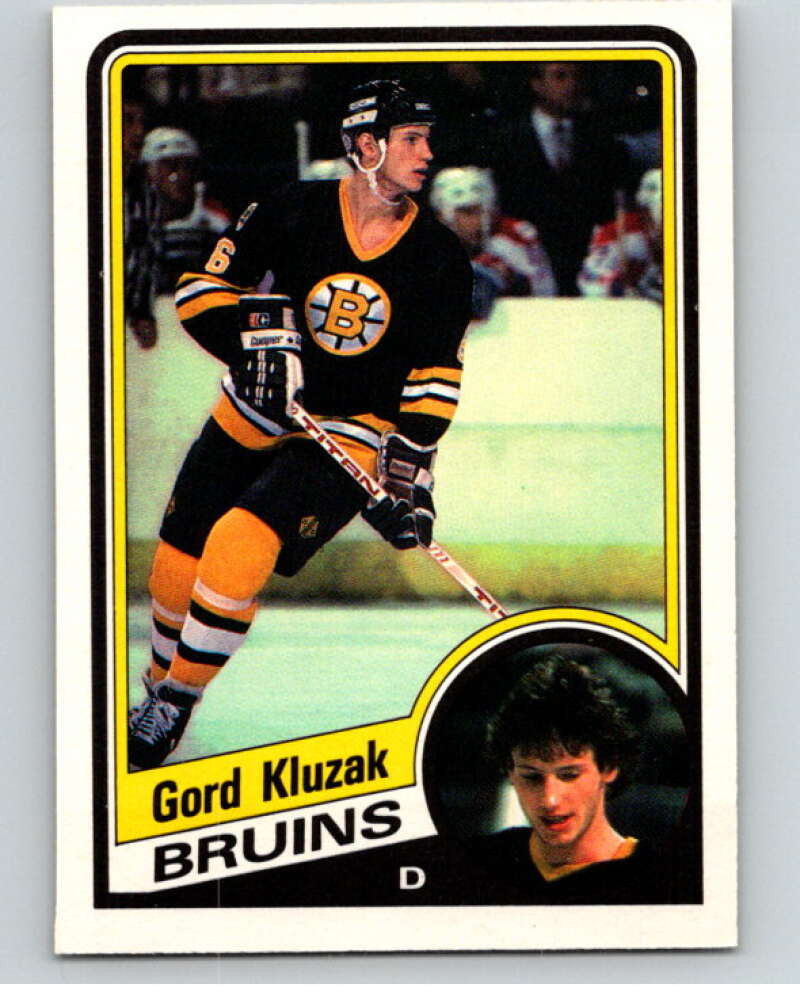 1984-85 O-Pee-Chee #6 Gord Kluzak Boston Bruins V63745 Image 1