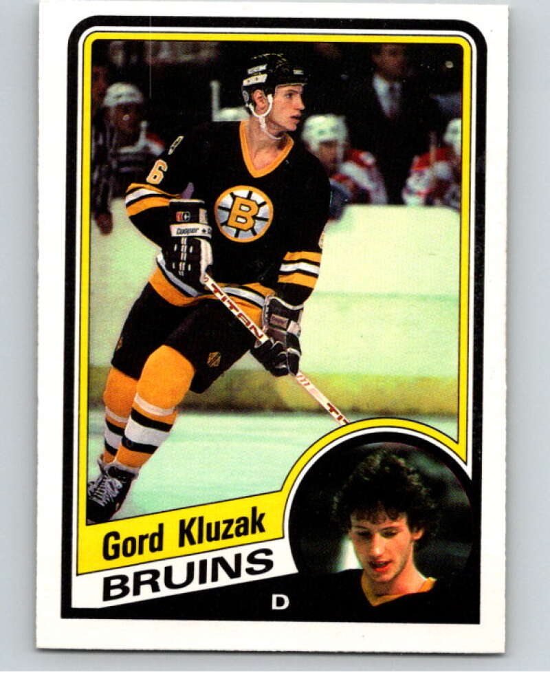 1984-85 O-Pee-Chee #6 Gord Kluzak Boston Bruins V63746 Image 1