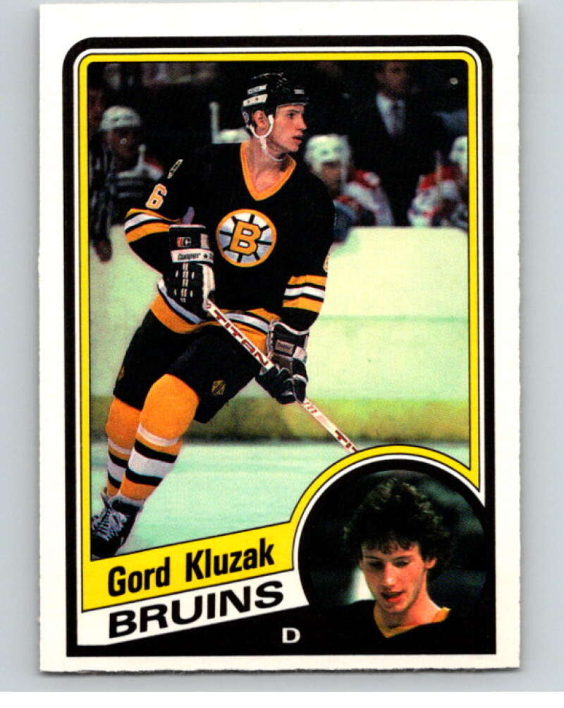1984-85 O-Pee-Chee #6 Gord Kluzak Boston Bruins V63747 Image 1