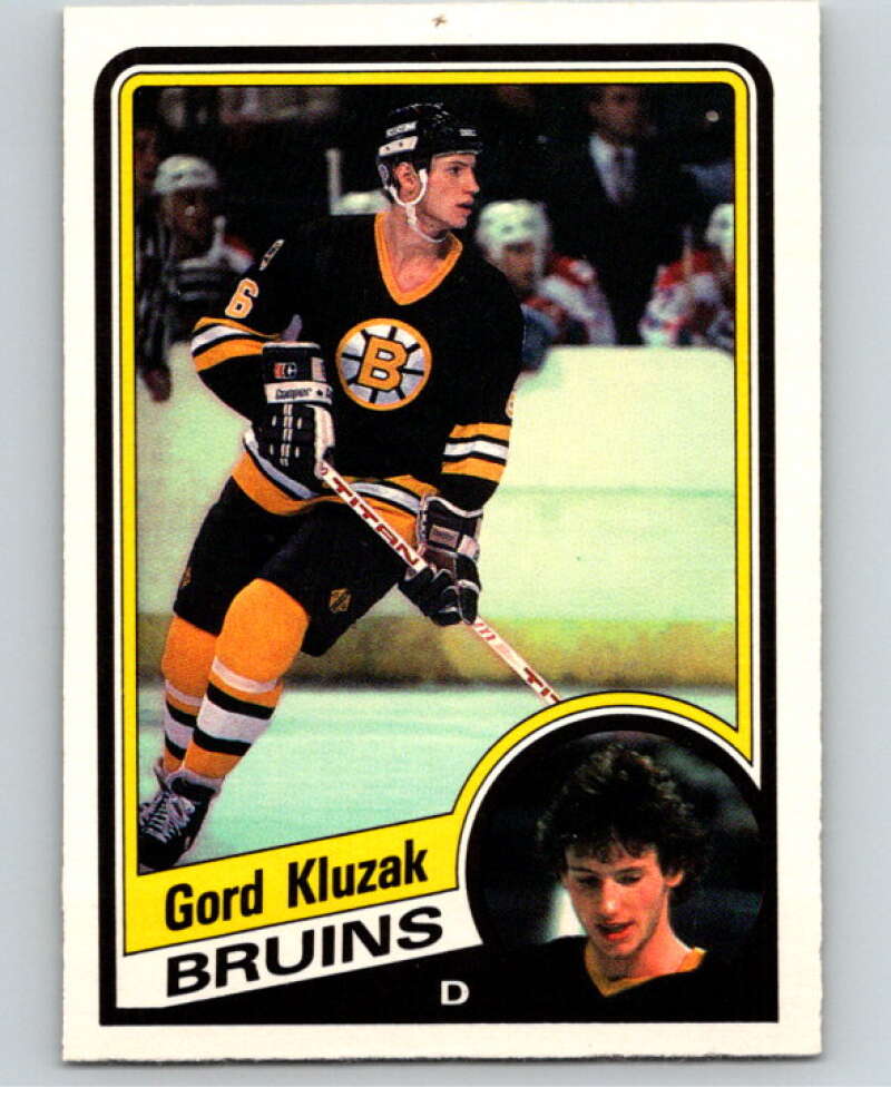 1984-85 O-Pee-Chee #6 Gord Kluzak Boston Bruins V63748 Image 1