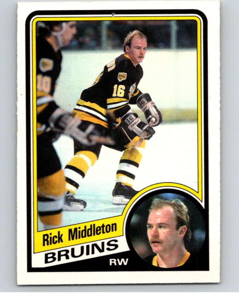 1984-85 O-Pee-Chee #9 Rick Middleton Boston Bruins V63760 Image 1