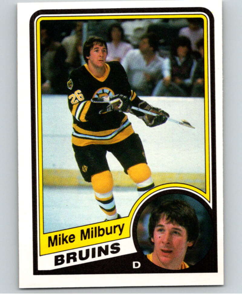 1984-85 O-Pee-Chee #10 Mike Milbury Boston Bruins V63764 Image 1