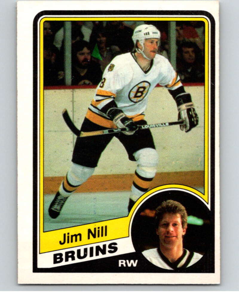 1984-85 O-Pee-Chee #11 Jim Nill Boston Bruins V63770 Image 1