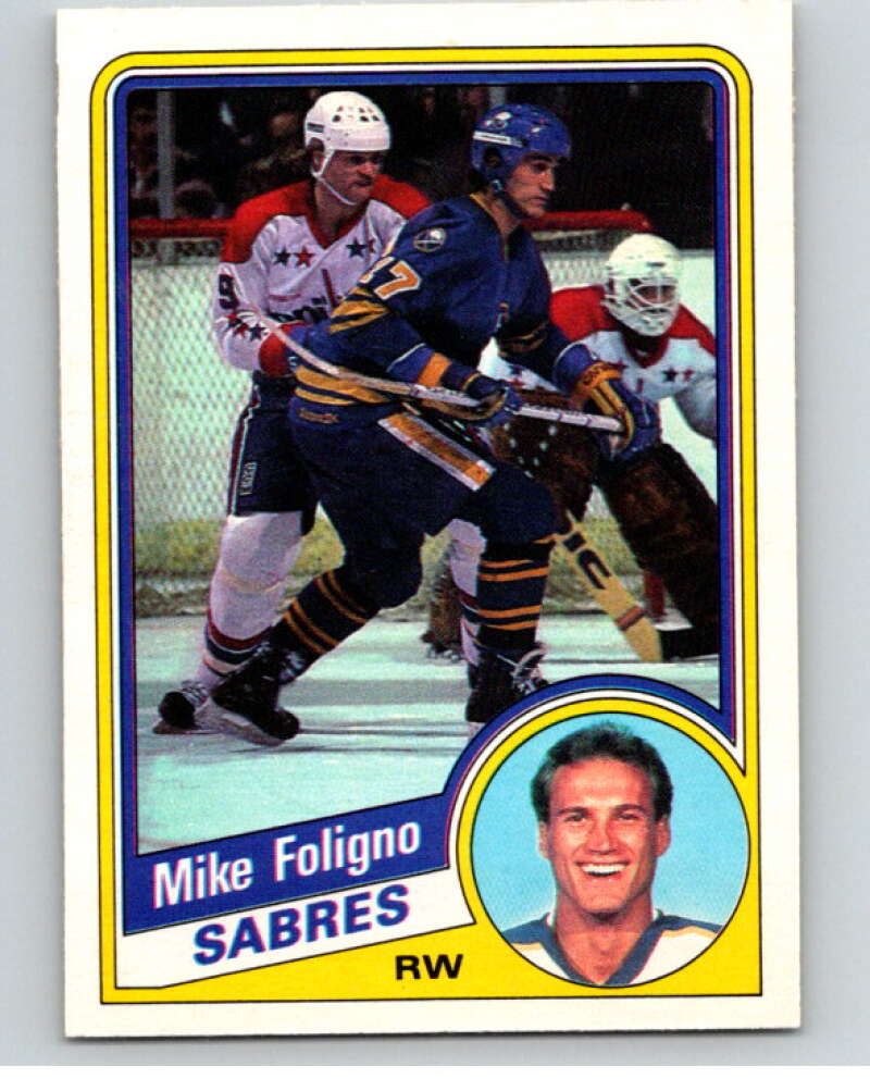 1984-85 O-Pee-Chee #19 Real Cloutier Buffalo Sabres V63787 Image 1