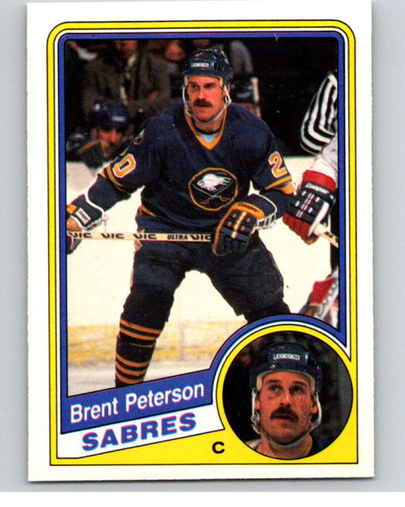 1984-85 O-Pee-Chee #25 Brent Peterson Buffalo Sabres V63798 Image 1