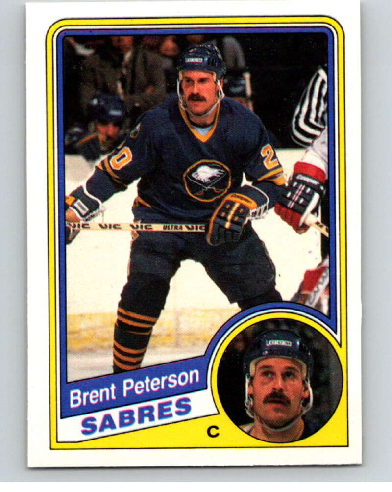 1984-85 O-Pee-Chee #25 Brent Peterson Buffalo Sabres V63799 Image 1