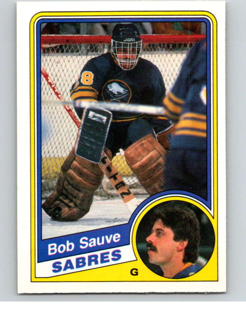 1984-85 O-Pee-Chee #30 Bob Sauve  Buffalo Sabres  V63811 Image 1