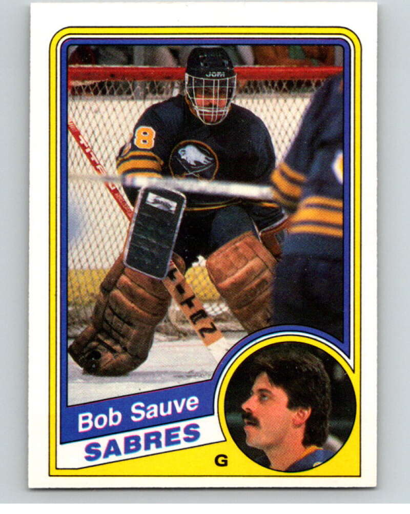1984-85 O-Pee-Chee #30 Bob Sauve Buffalo Sabres V63813 Image 1