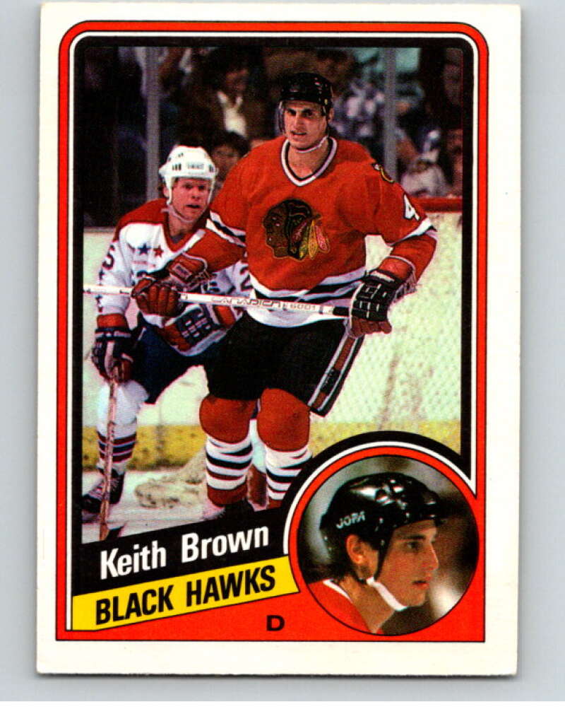 1984-85 O-Pee-Chee #32 Murray Bannerman Chicago Blackhawks V63825 Image 1