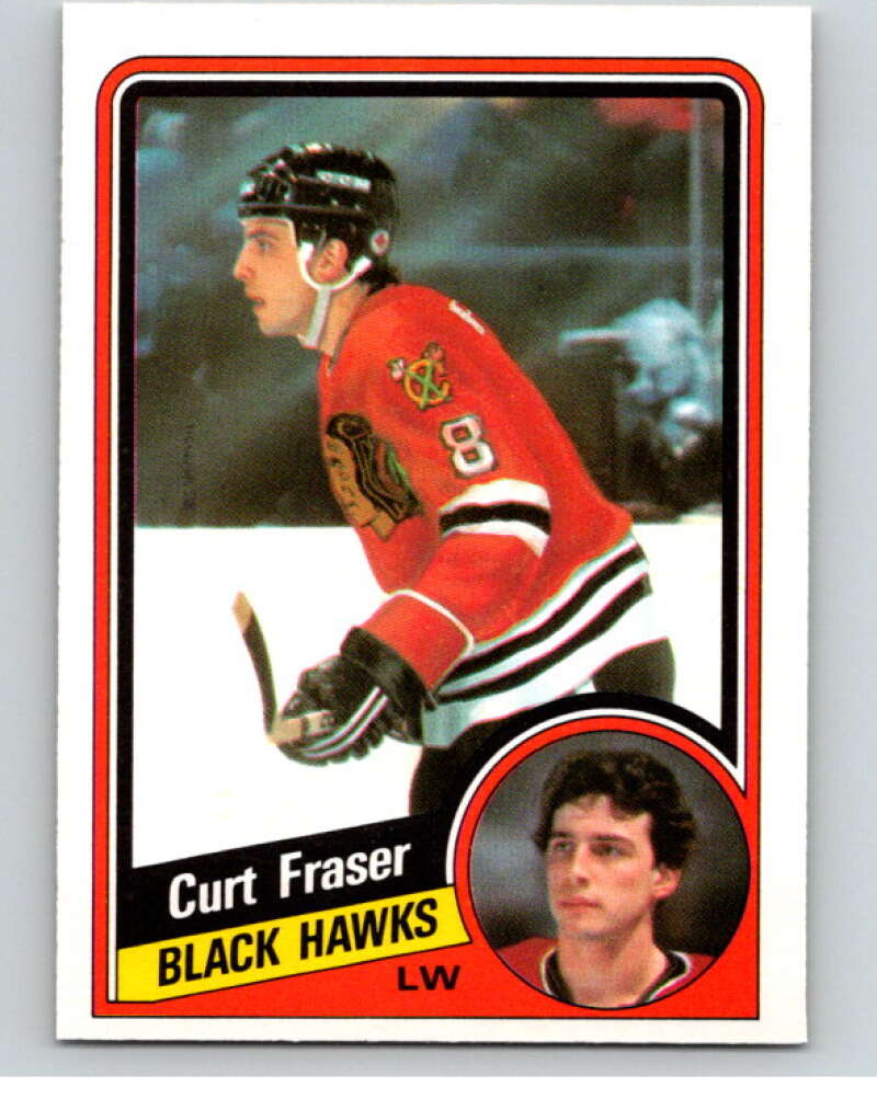1984-85 O-Pee-Chee #33 Keith Brown Chicago Blackhawks V63828 Image 1