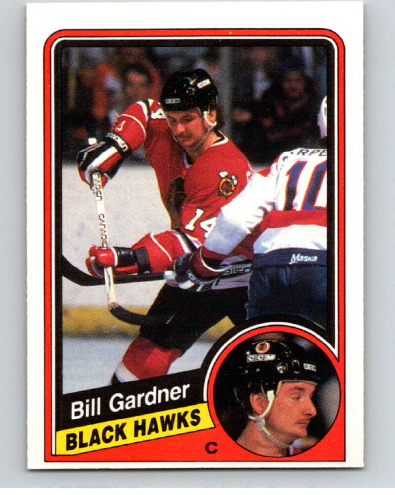 1984-85 O-Pee-Chee #34 Curt Fraser Chicago Blackhawks V63829 Image 1