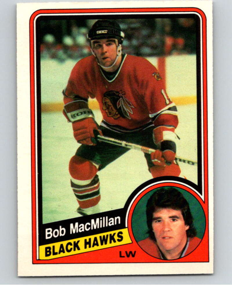 1984-85 O-Pee-Chee #40 Bob MacMillan Chicago Blackhawks V63851 Image 1
