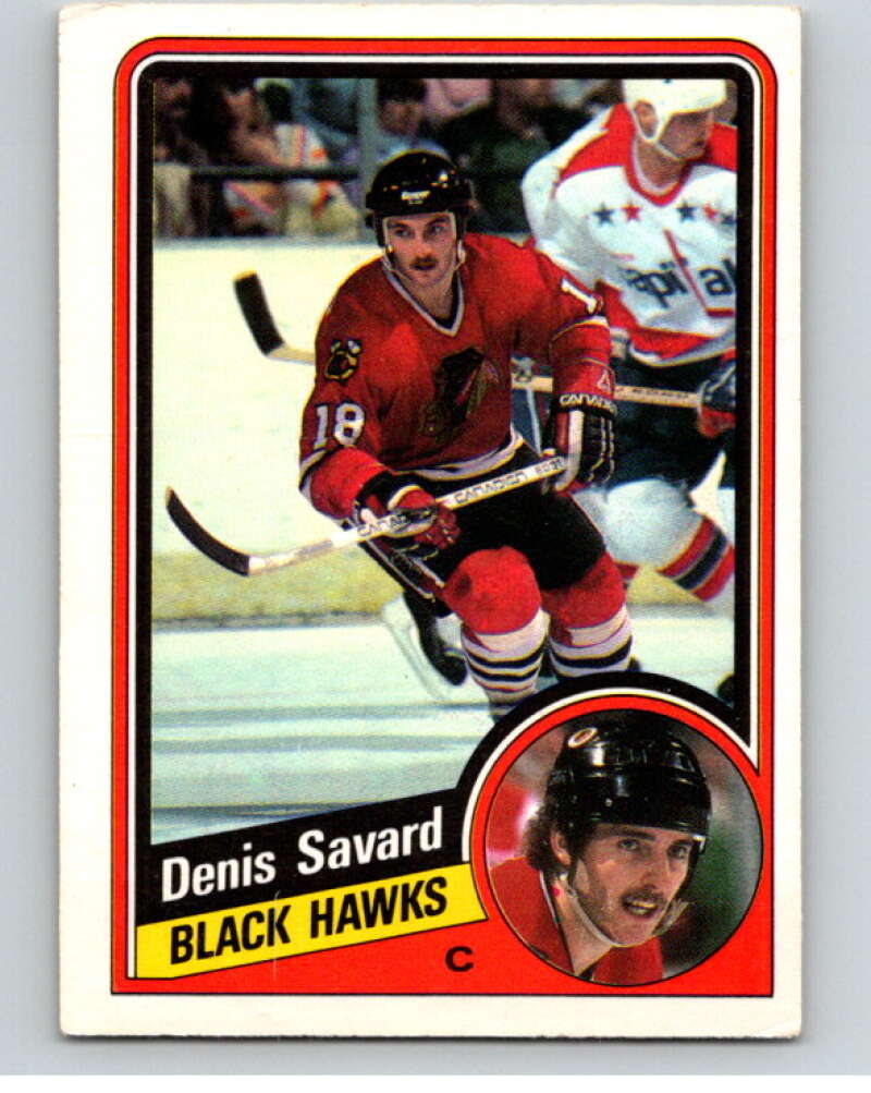 1984-85 O-Pee-Chee #45 Denis Savard Chicago Blackhawks V63866 Image 1