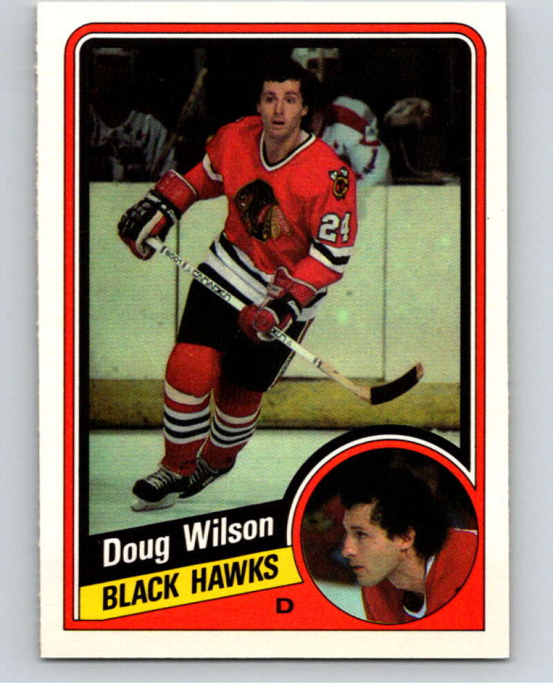 1984-85 O-Pee-Chee #48 Doug Wilson Chicago Blackhawks V63873 Image 1