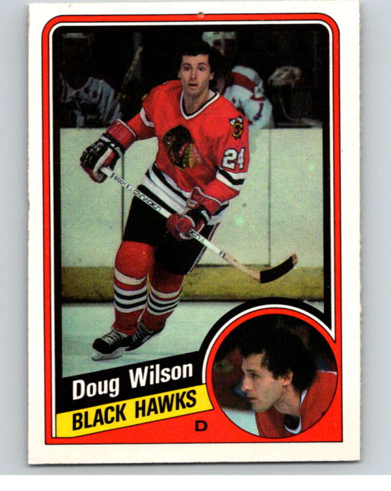 1984-85 O-Pee-Chee #48 Doug Wilson Chicago Blackhawks V63874 Image 1