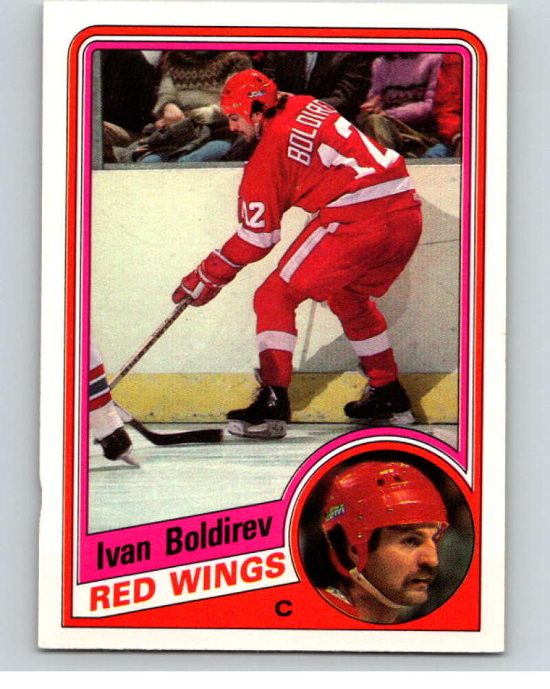 1984-85 O-Pee-Chee #49 John Barrett Detroit Red Wings V63880 Image 1