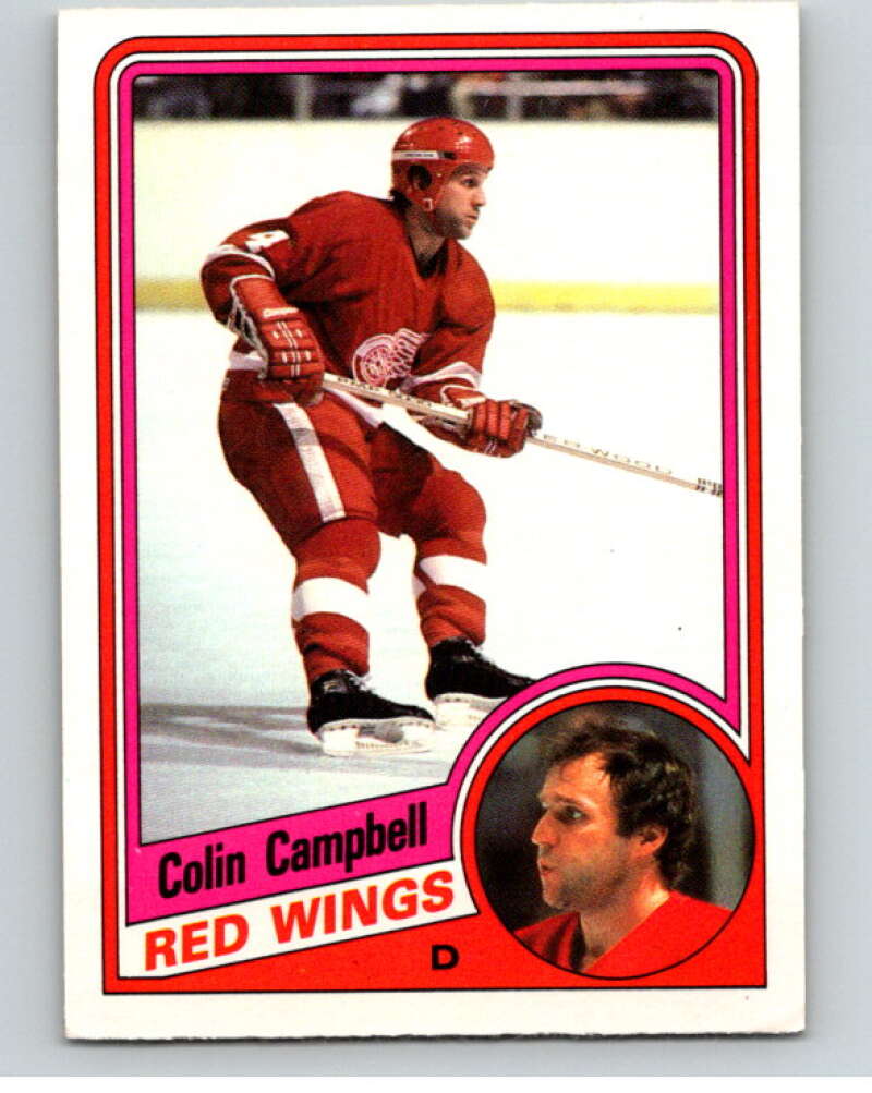 1984-85 O-Pee-Chee #51 Colin Campbell Detroit Red Wings V63886 Image 1