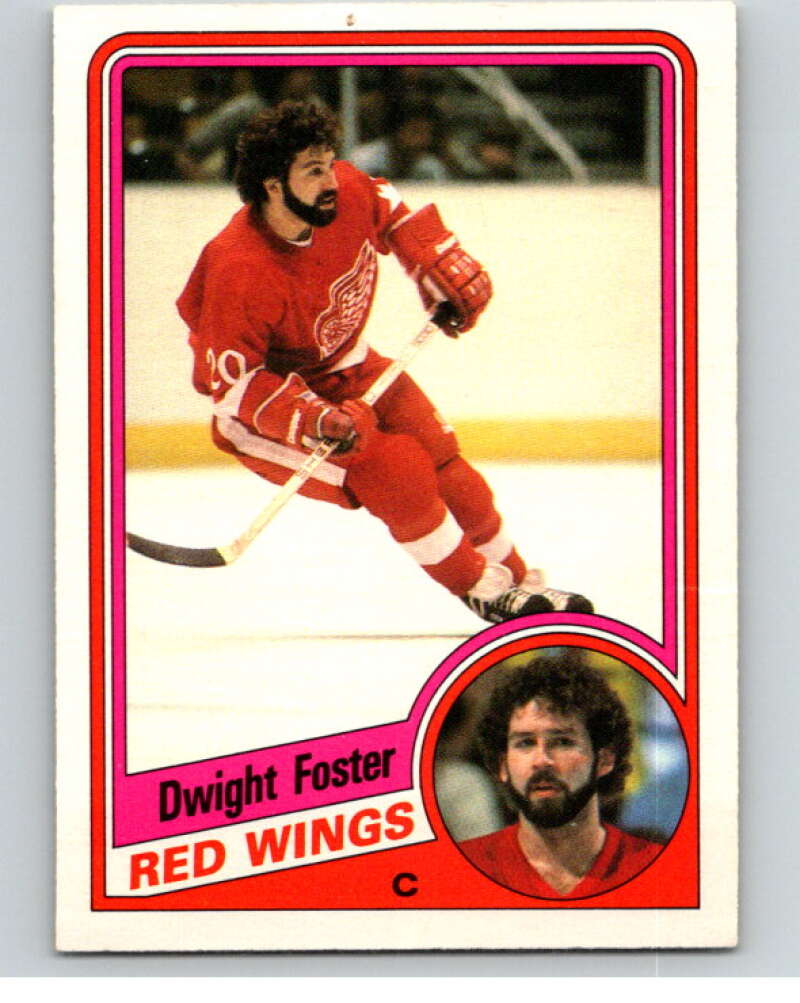 1984-85 O-Pee-Chee #53 Dwight Foster Detroit Red Wings V63890 Image 1