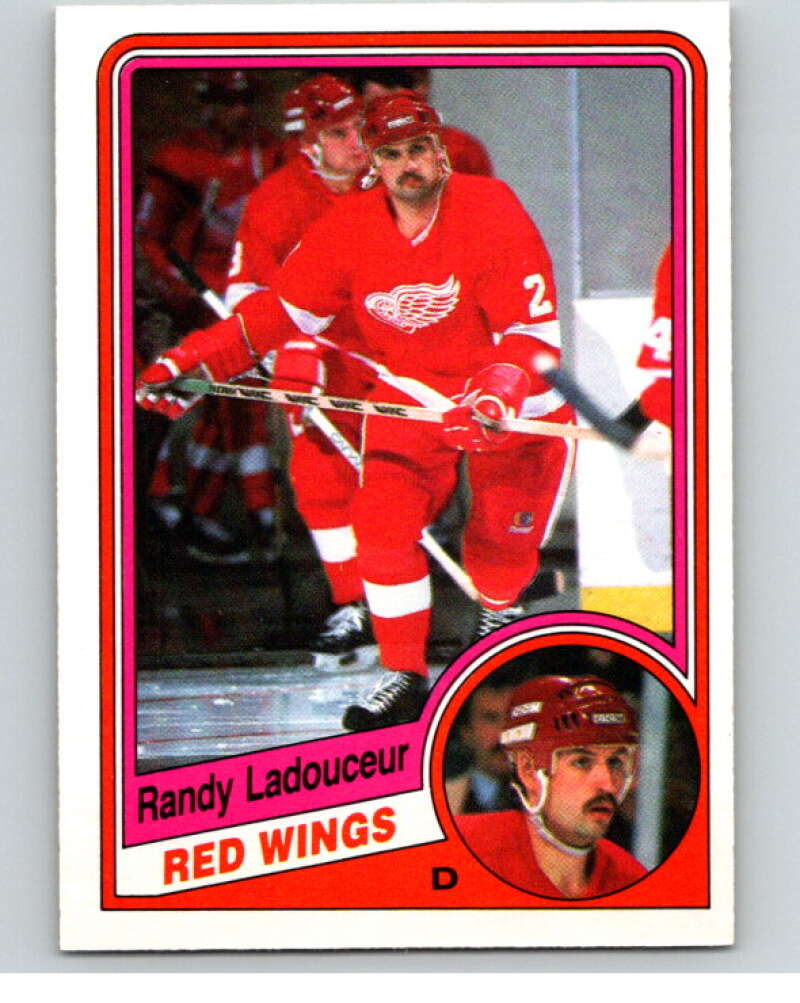 1984-85 O-Pee-Chee #59 Bob Manno Detroit Red Wings V63909 Image 1