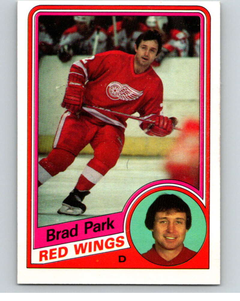 1984-85 O-Pee-Chee #63 Brad Park Detroit Red Wings V63918 Image 1