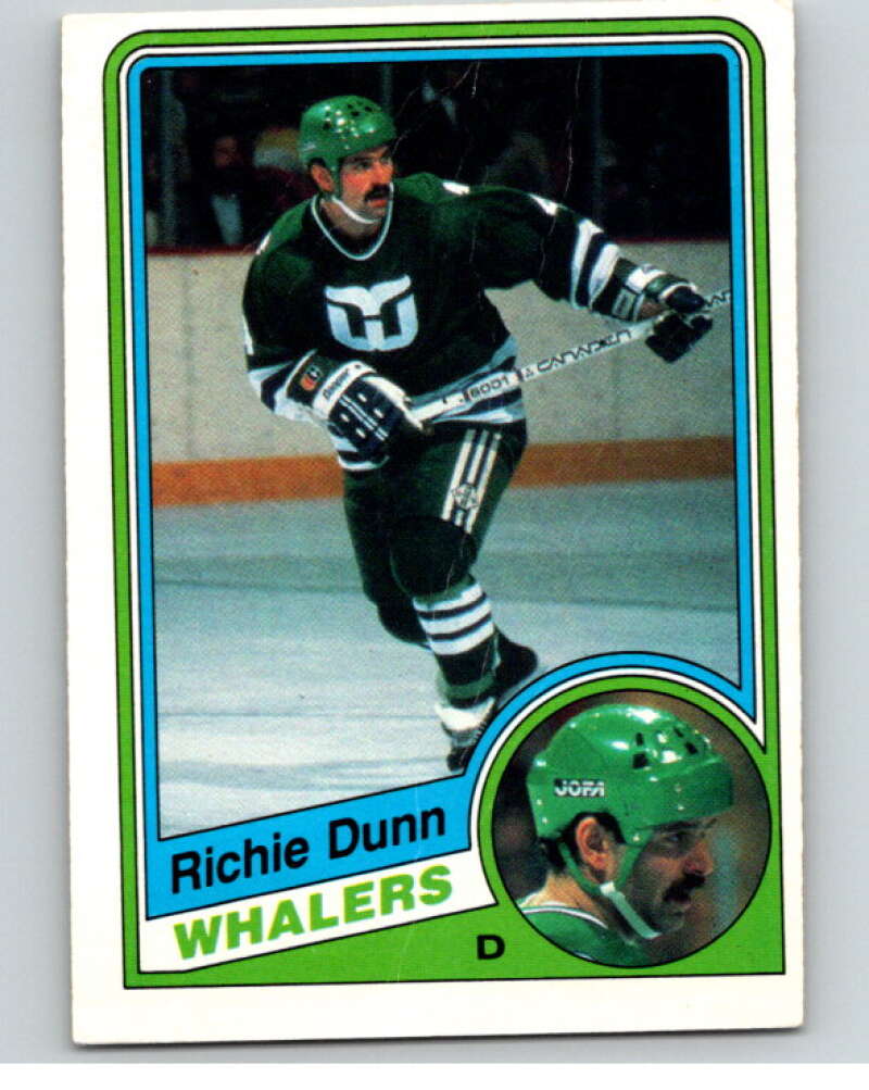 1984-85 O-Pee-Chee #69 Richie Dunn Hartford Whalers V63931 Image 1