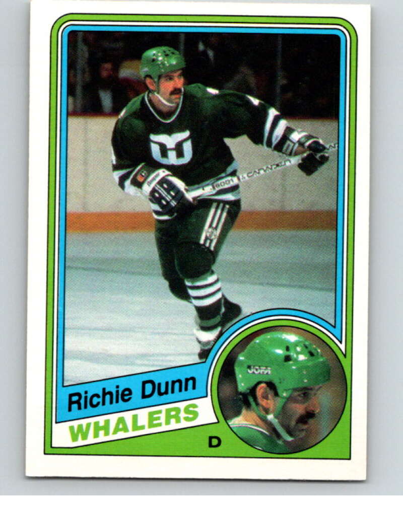 1984-85 O-Pee-Chee #69 Richie Dunn Hartford Whalers V63934 Image 1