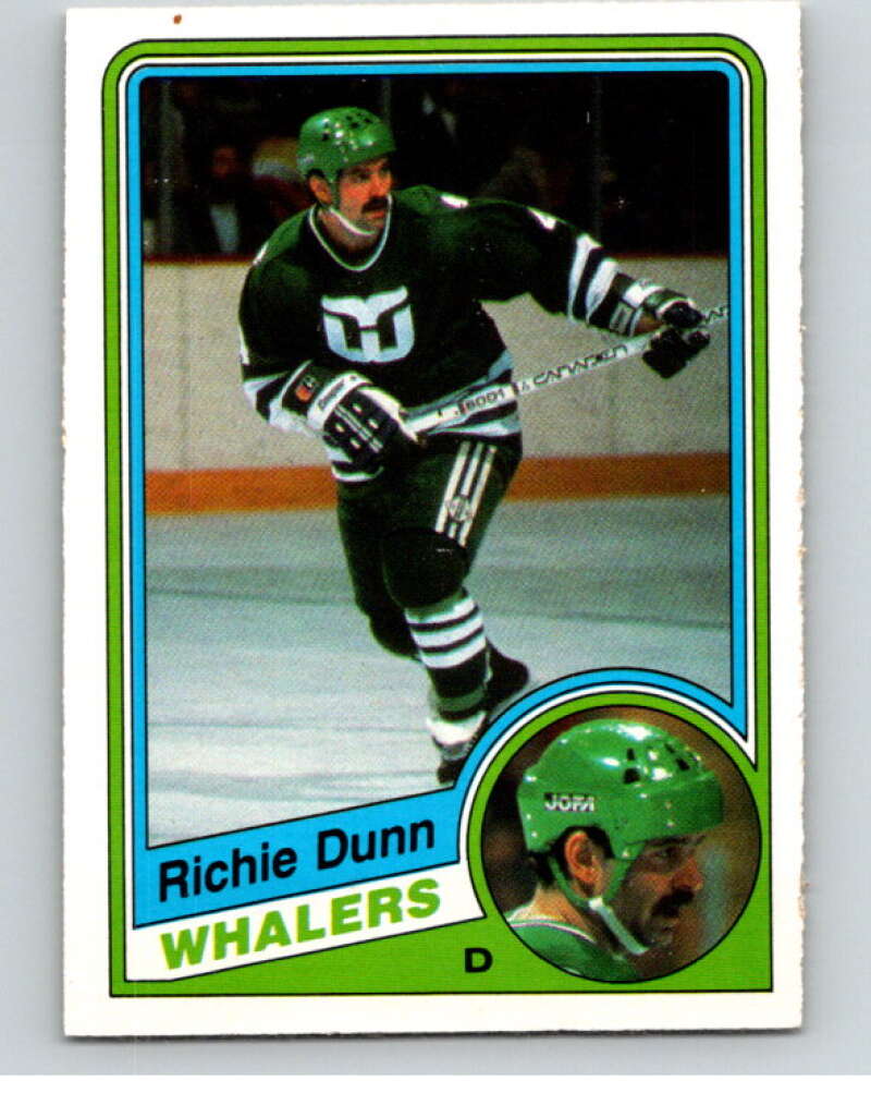 1984-85 O-Pee-Chee #69 Richie Dunn Hartford Whalers V63935 Image 1