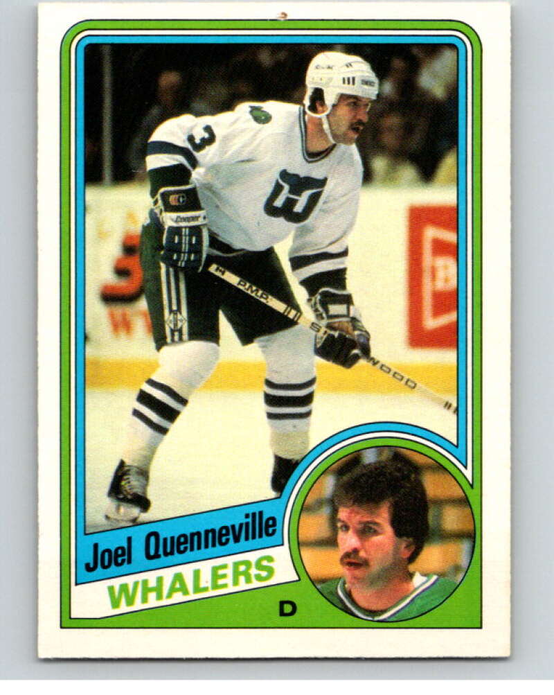 1984-85 O-Pee-Chee #77 Joel Quenneville Hartford Whalers V63955 Image 1