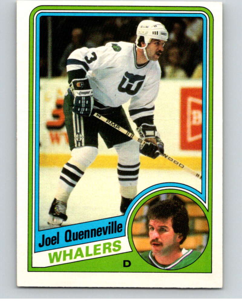 1984-85 O-Pee-Chee #77 Joel Quenneville Hartford Whalers V63956 Image 1