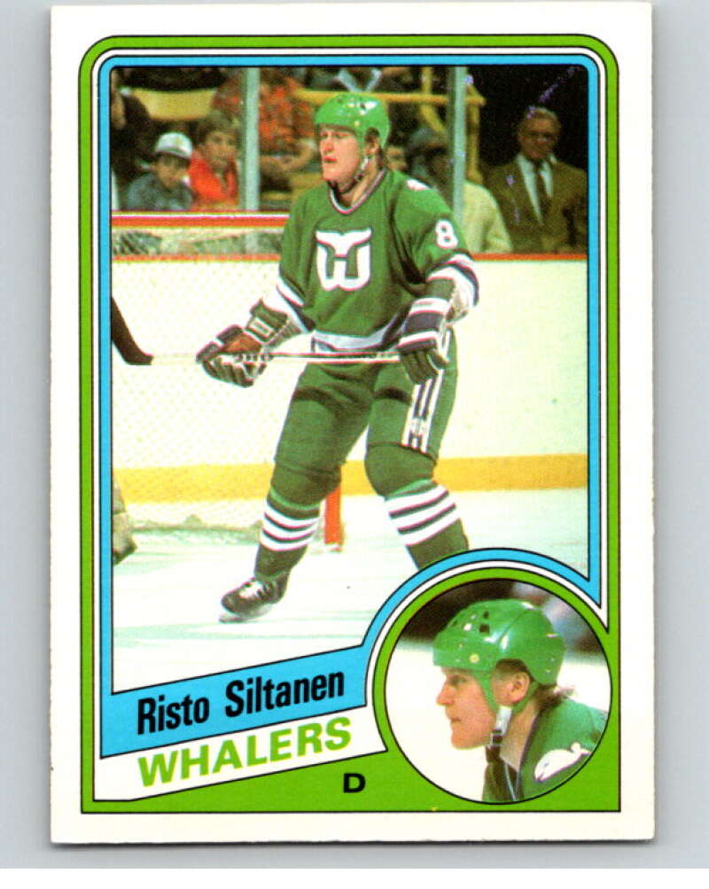 1984-85 O-Pee-Chee #78 Risto Siltanen Hartford Whalers V63958 Image 1