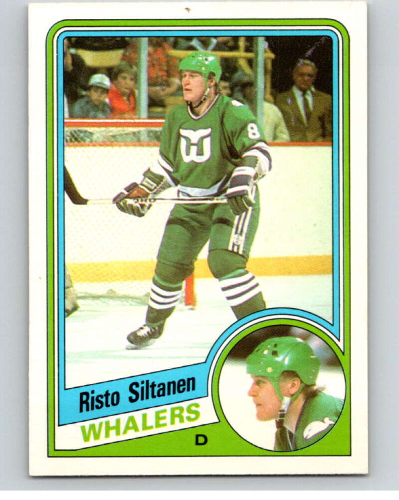 1984-85 O-Pee-Chee #78 Risto Siltanen Hartford Whalers V63959 Image 1