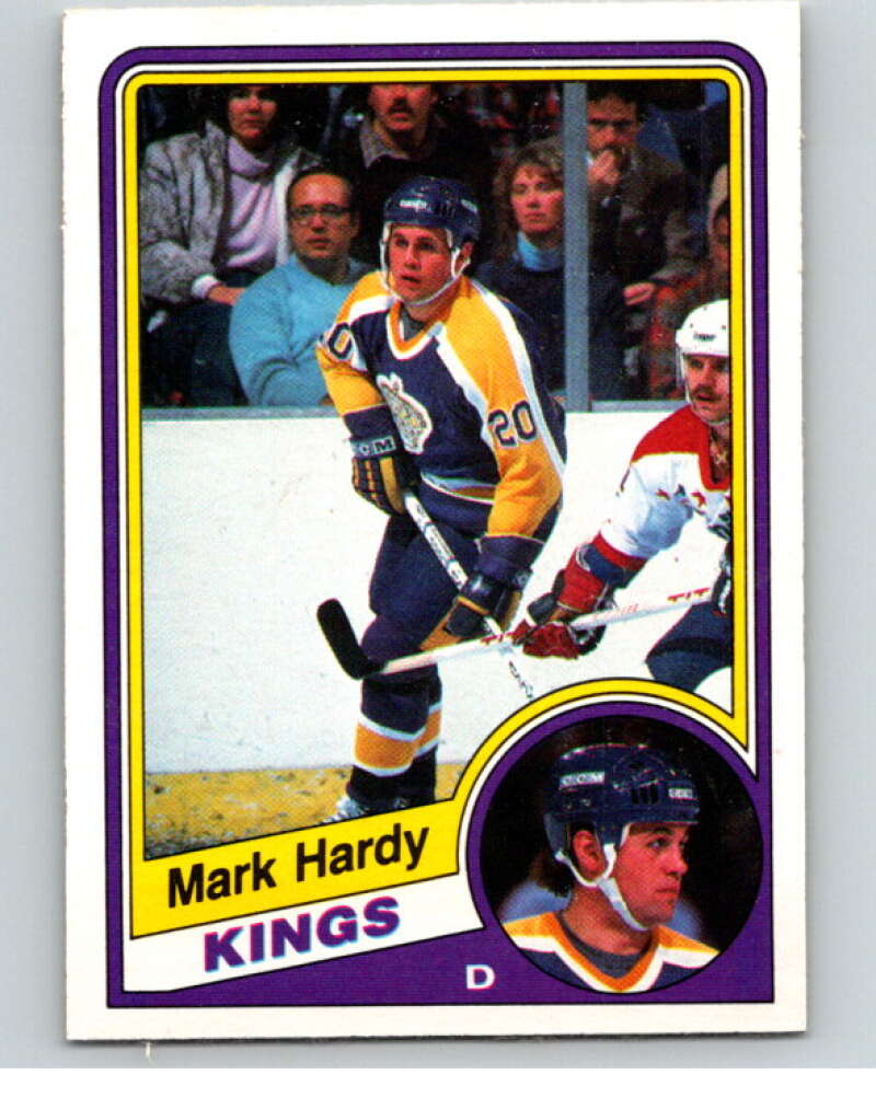 1984-85 O-Pee-Chee #86 Mark Hardy Los Angeles Kings V63973 Image 1