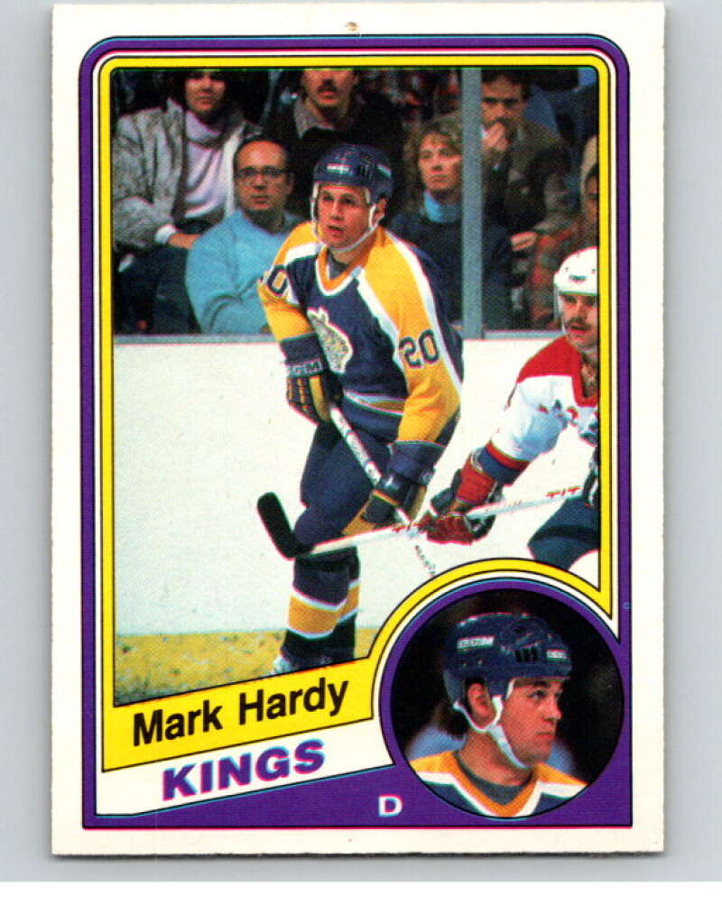 1984-85 O-Pee-Chee #86 Mark Hardy Los Angeles Kings V63974 Image 1