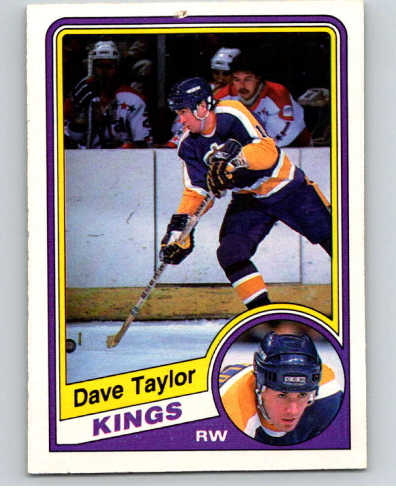 1984-85 O-Pee-Chee #92 Dave Taylor Los Angeles Kings V63991 Image 1