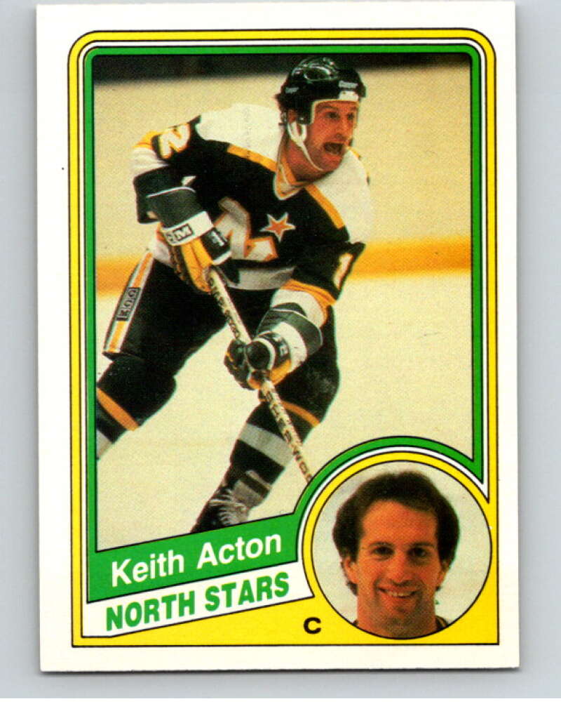 1984-85 O-Pee-Chee #93 Keith Acton Minnesota North Stars V63992 Image 1
