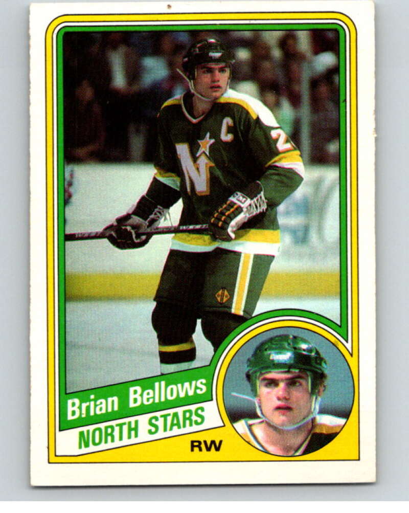 1984-85 O-Pee-Chee #95 Brian Bellows Minnesota North Stars V64000 Image 1