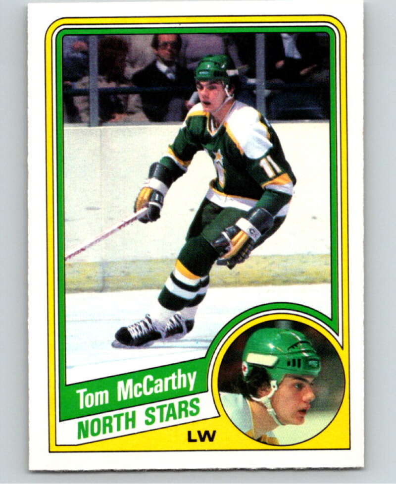 1984-85 O-Pee-Chee #103 Tom McCarthy Minnesota North Stars V64020 Image 1