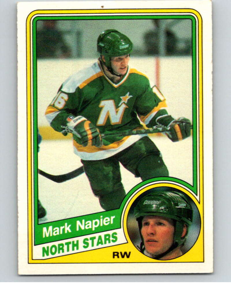 1984-85 O-Pee-Chee #105 Mark Napier Minnesota North Stars V64028 Image 1