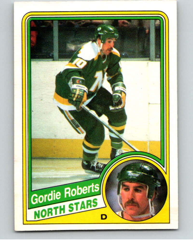 1984-85 O-Pee-Chee #107 Gordie Roberts Minnesota North Stars V64031 Image 1