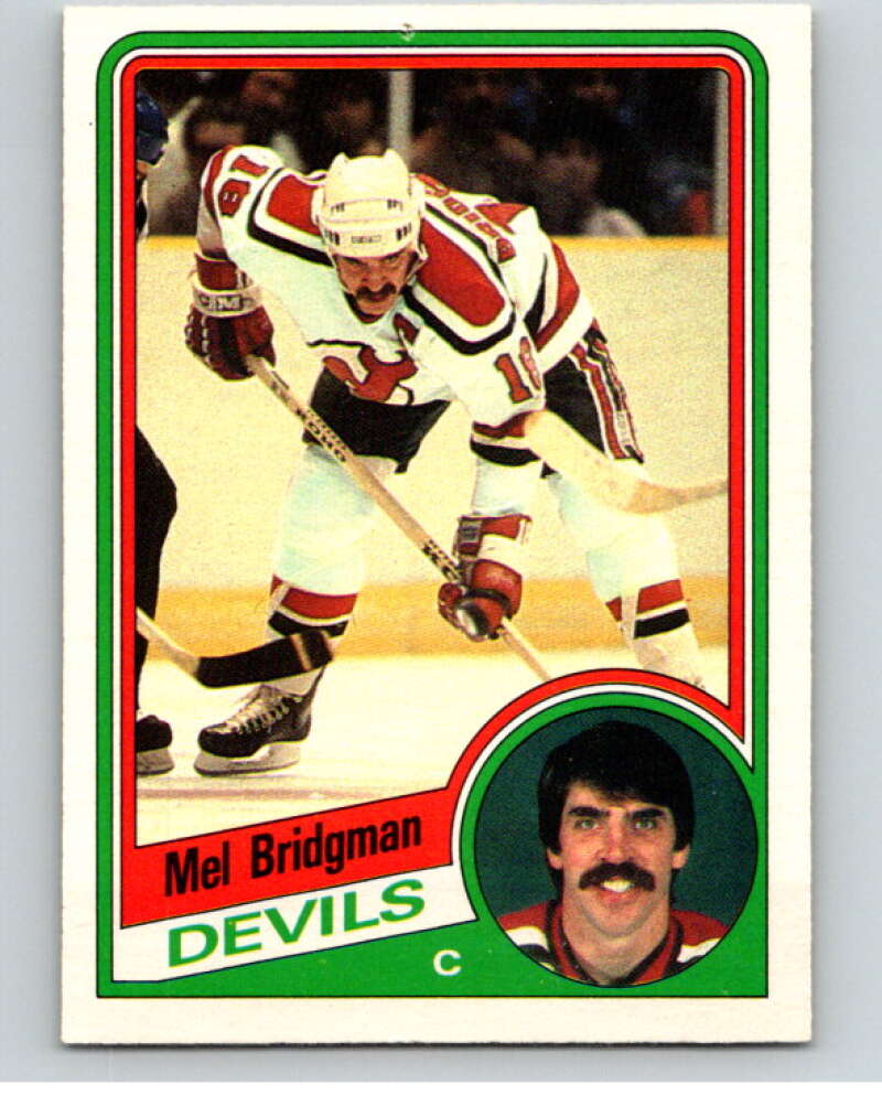 1984-85 O-Pee-Chee #109 Mel Bridgman New Jersey Devils V64035 Image 1